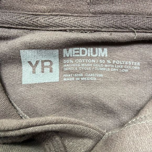 Young & Reckless Hoodie in Taupe/Grey Color Men’s Size Medium - Picture 9 of 10